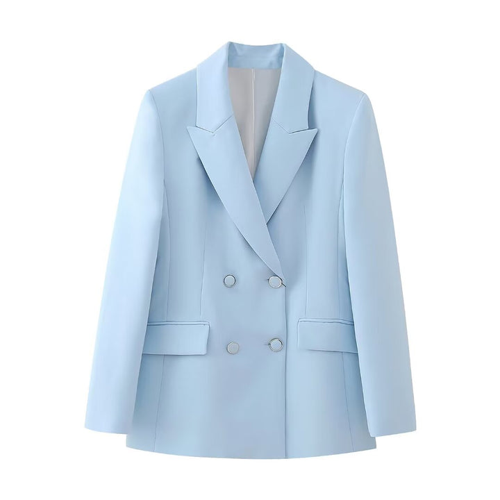 RUBY - Elegant Double-Breasted Blazer Jacket Women