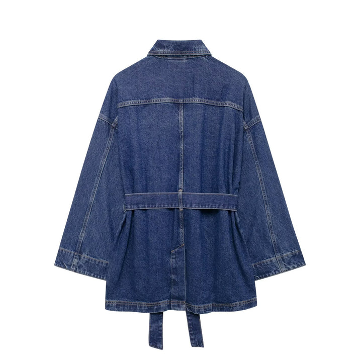 LENA - Women's Oversized Denim Coat