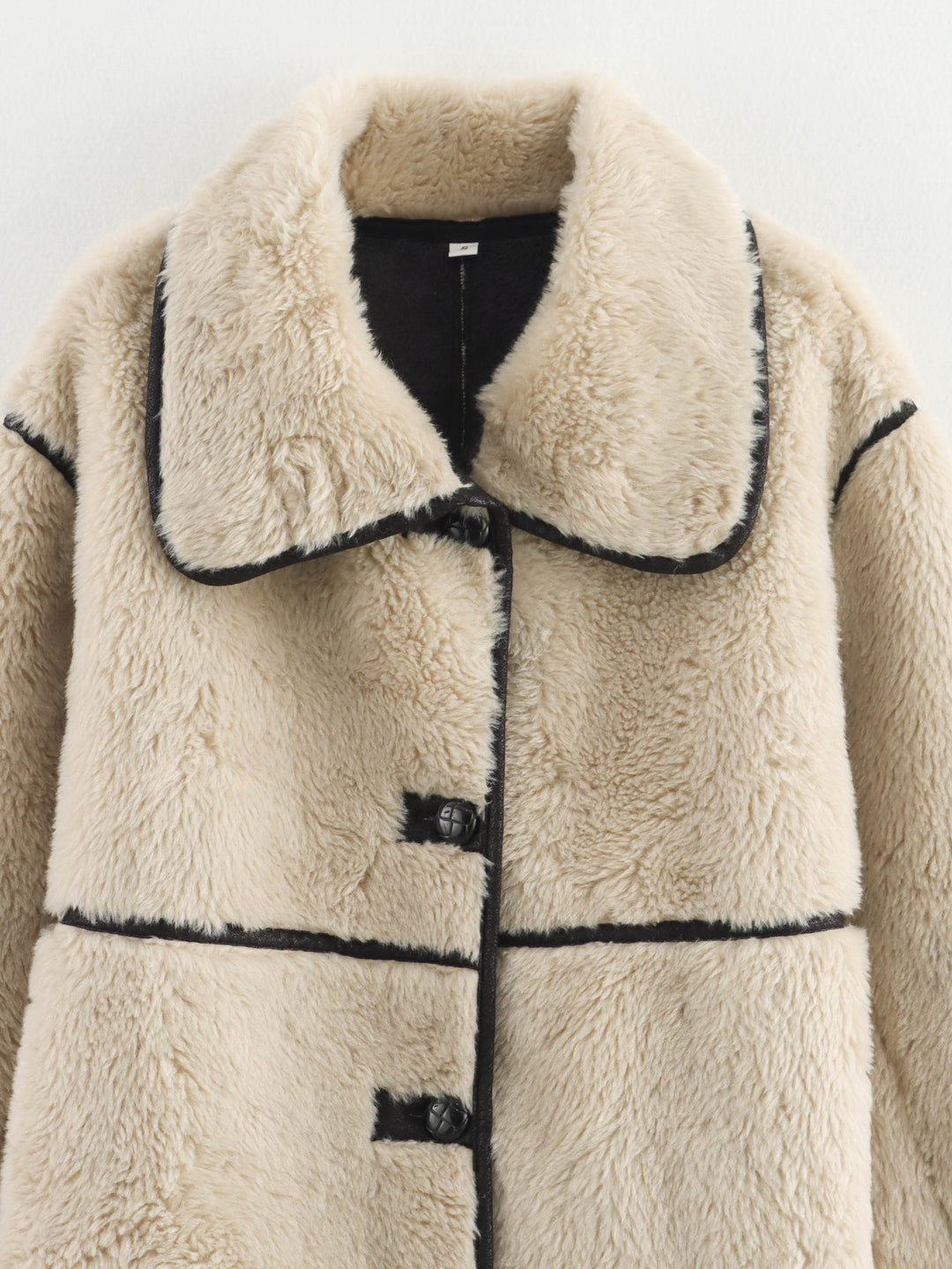 YVI - Women's Long Vegan Shearling Winter Coat