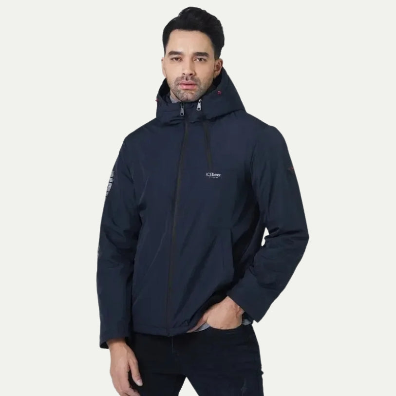 KANE -  Men’s Short Hooded Windproof Jacket