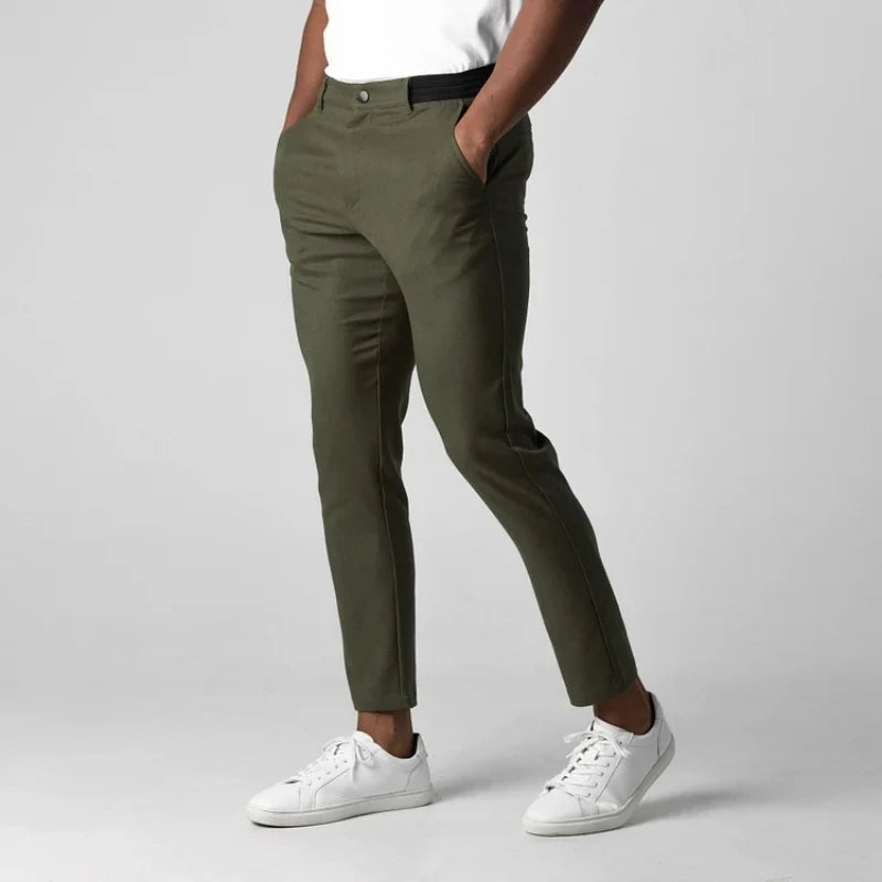 DENO - Men's Slim Fit Stretch Chinos