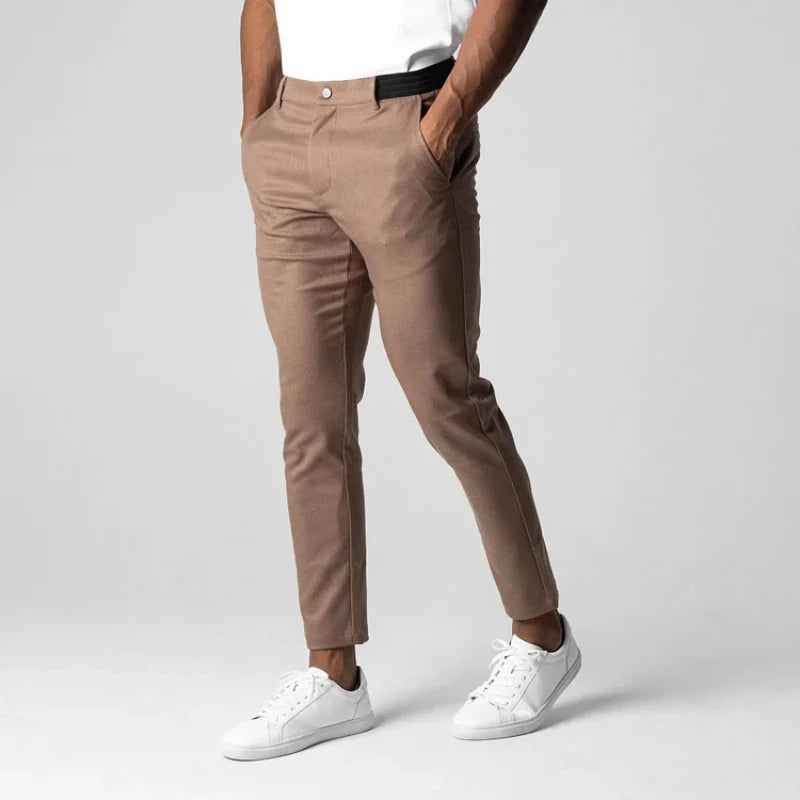 DENO - Men's Slim Fit Stretch Chinos